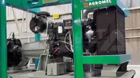 Skid metálico fabricado por Sometal